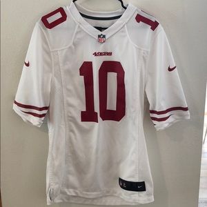 Nike Official OnField Jimmy Garoppolo 49ersJersey